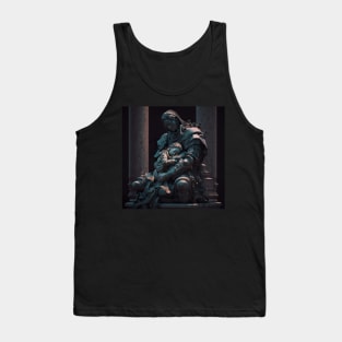 Mother&#39;s Love: A Pieta Inspired by Japanese Culture Tank Top